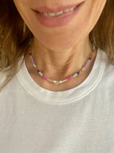 Lade das Bild in den Galerie-Viewer, Kette Rainbow cristal