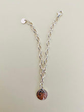 Lade das Bild in den Galerie-Viewer, The Roman coin bracelet in silver