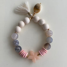 Lade das Bild in den Galerie-Viewer, Seastar bzw. Seashell uni in Beige Rosé Silber