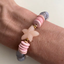 Lade das Bild in den Galerie-Viewer, Seastar bzw. Seashell uni in Beige Rosé Silber