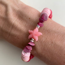 Lade das Bild in den Galerie-Viewer, Seastar bzw. Seashell uni in Beige Rosé Silber