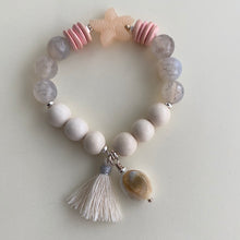 Lade das Bild in den Galerie-Viewer, Seastar bzw. Seashell uni in Beige Rosé Silber