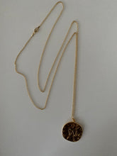 Lade das Bild in den Galerie-Viewer, Lange Kette Goldmünze massiv
