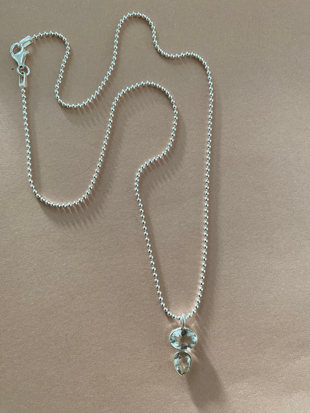Water drop necklace
