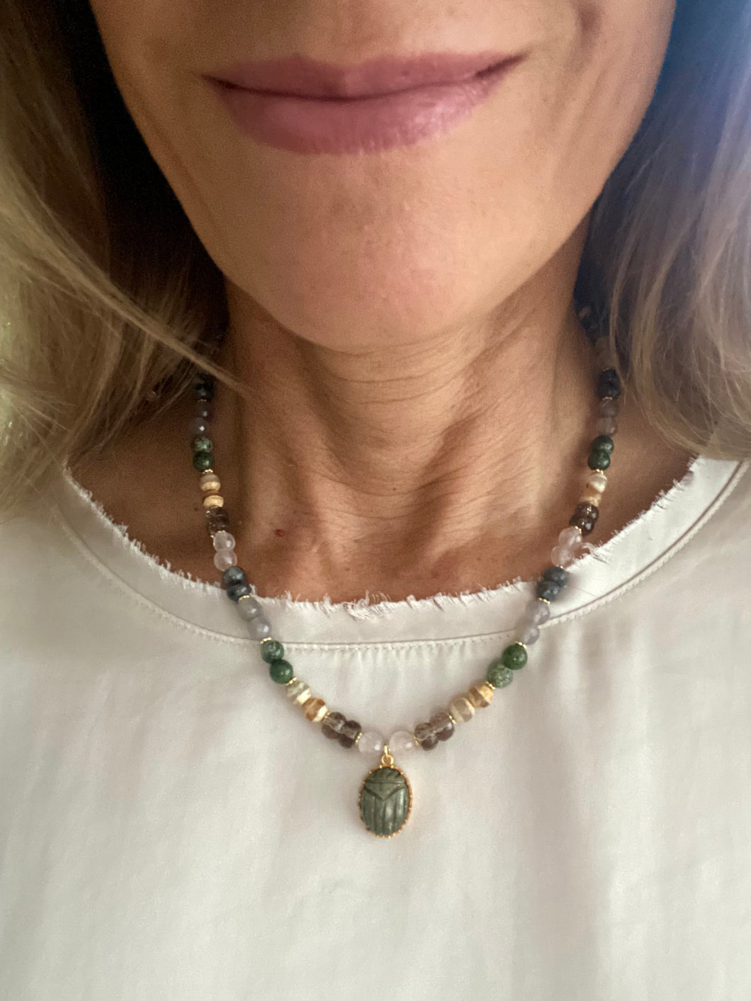 Jasper necklace