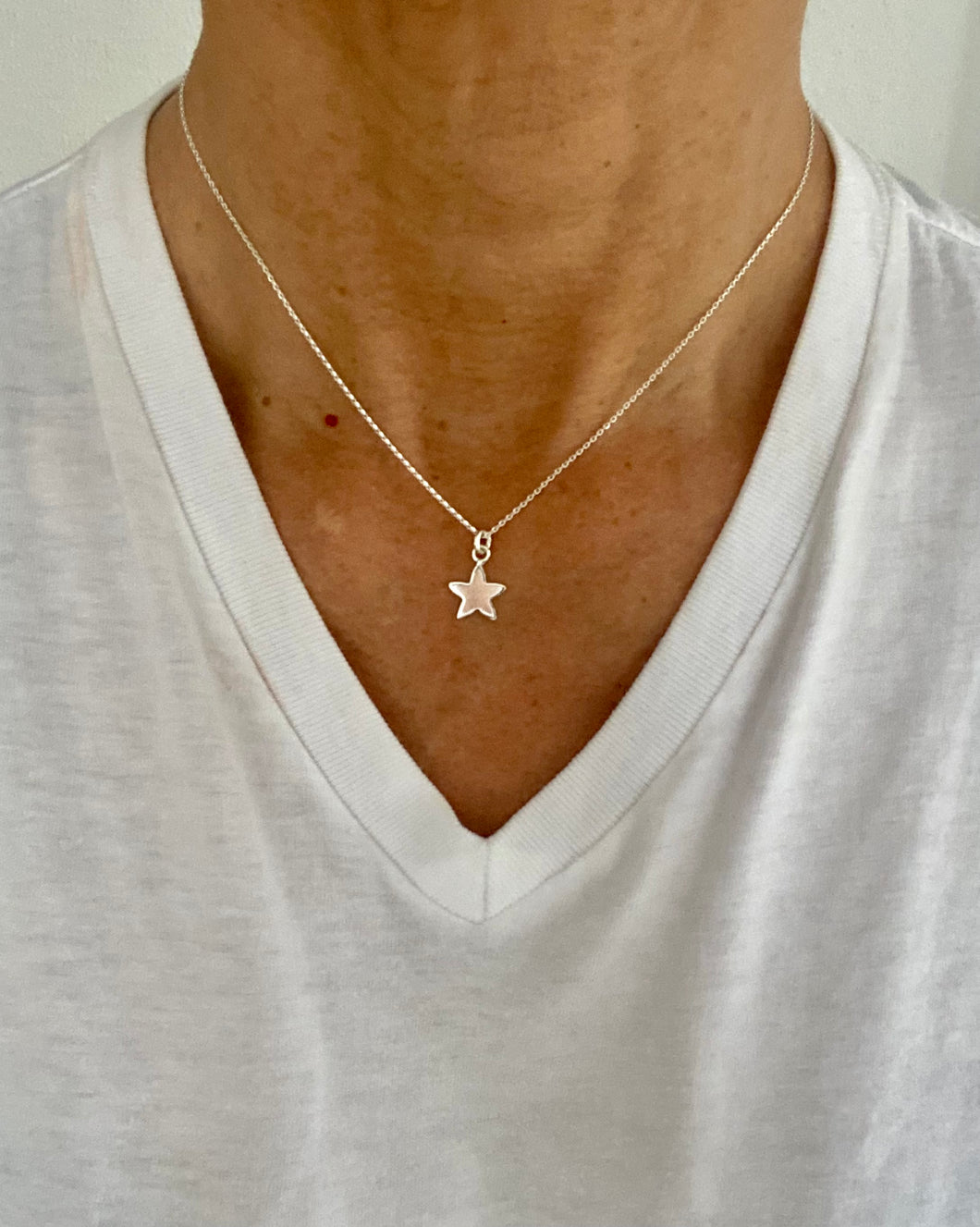 Silverstar necklace